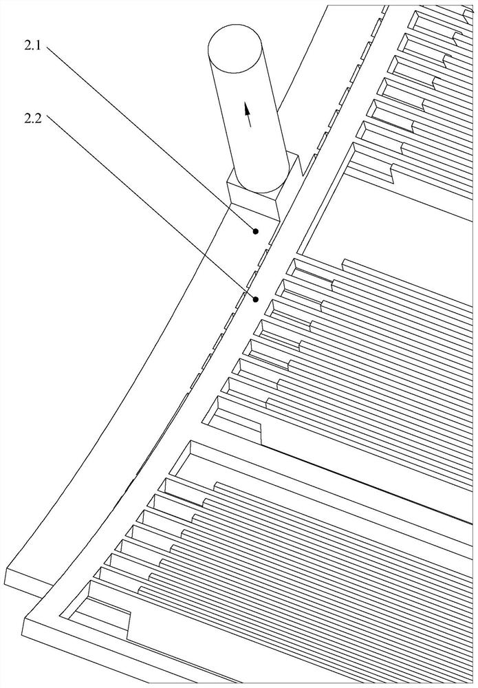 Conformal countercurrent liquid cooling radiator