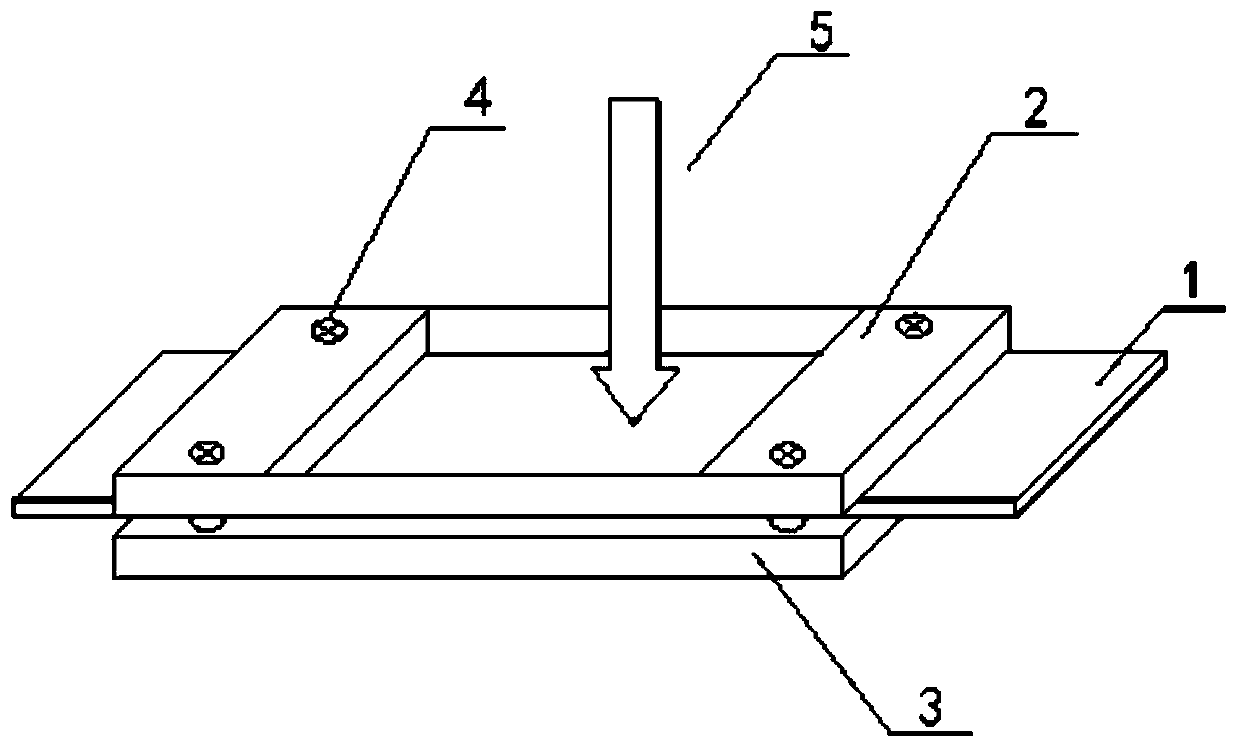 Laser hole making method for carbon fiber composite material and tooling fixture thereof