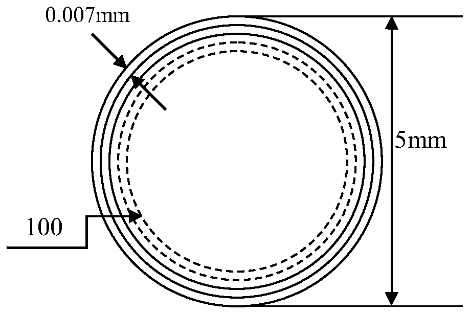 Laser hole making method for carbon fiber composite material and tooling fixture thereof