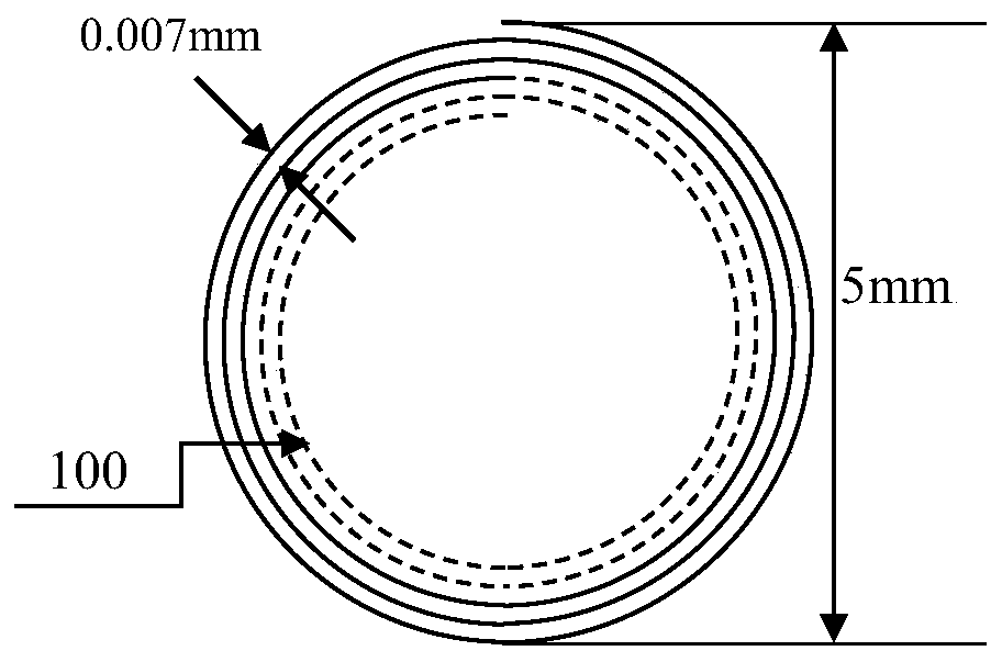 Laser hole making method for carbon fiber composite material and tooling fixture thereof