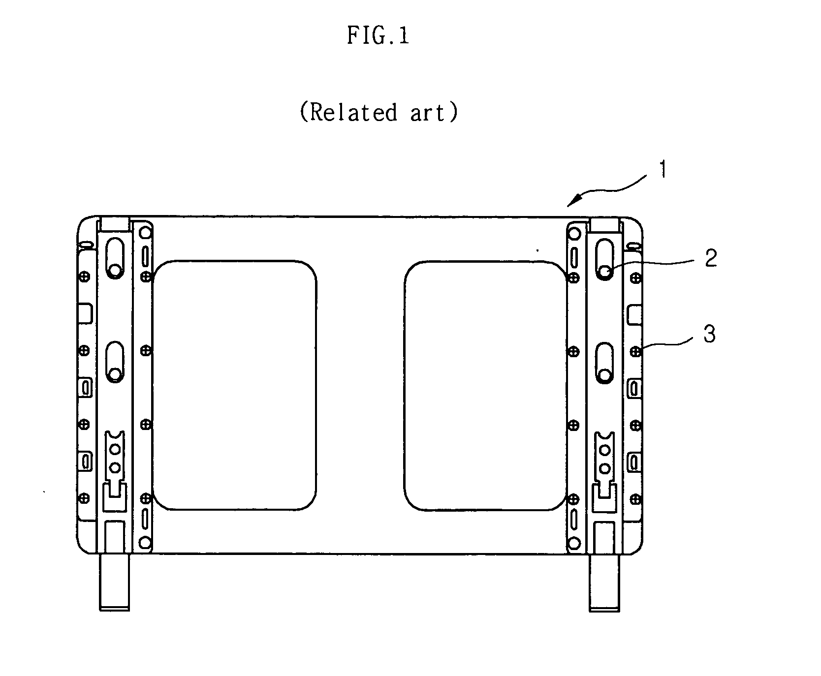 Mount apparatus for image displaying device