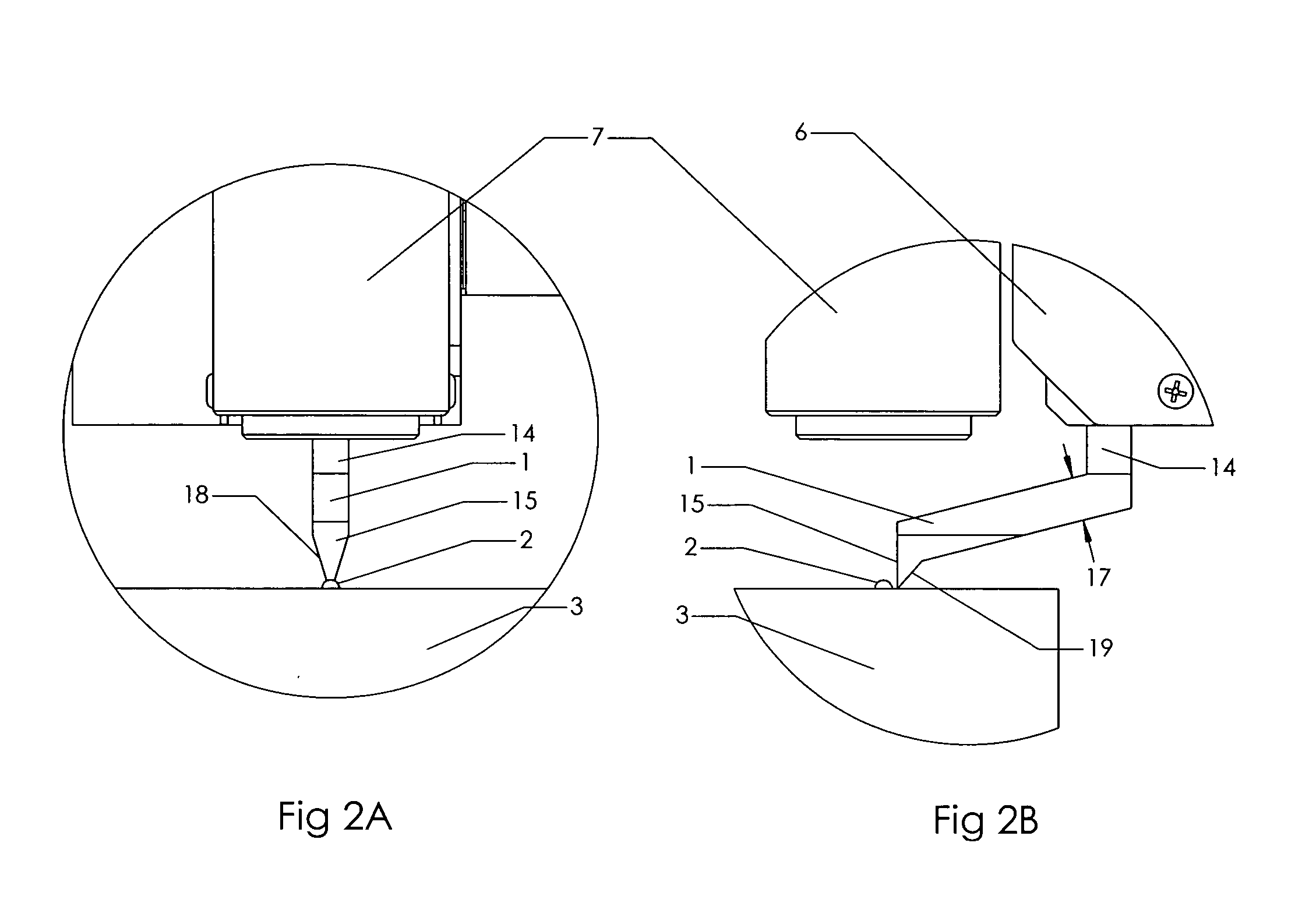 Bond test systems with offset shear tool