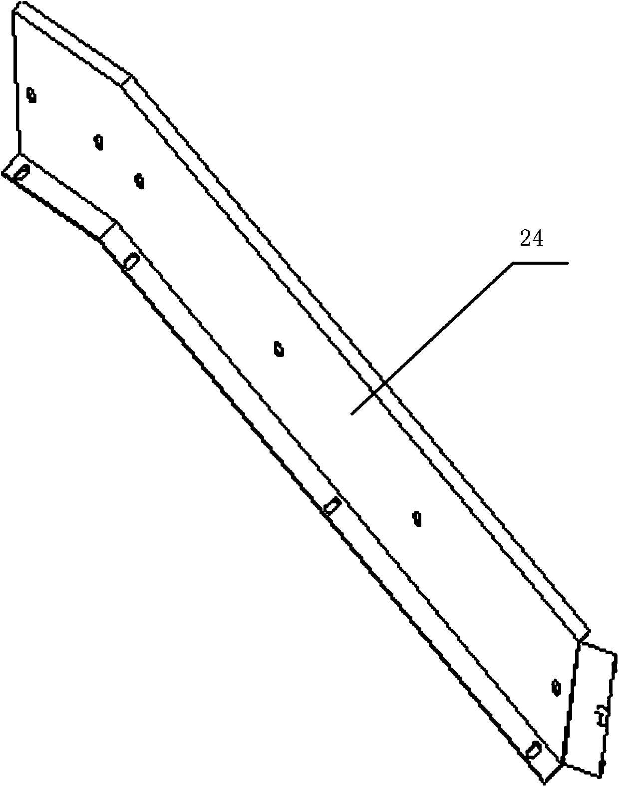 Automatic overturning and transmitting device for cigarette packet