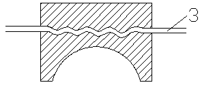 Preparation mold for piston for high-power engine and piston preparation method