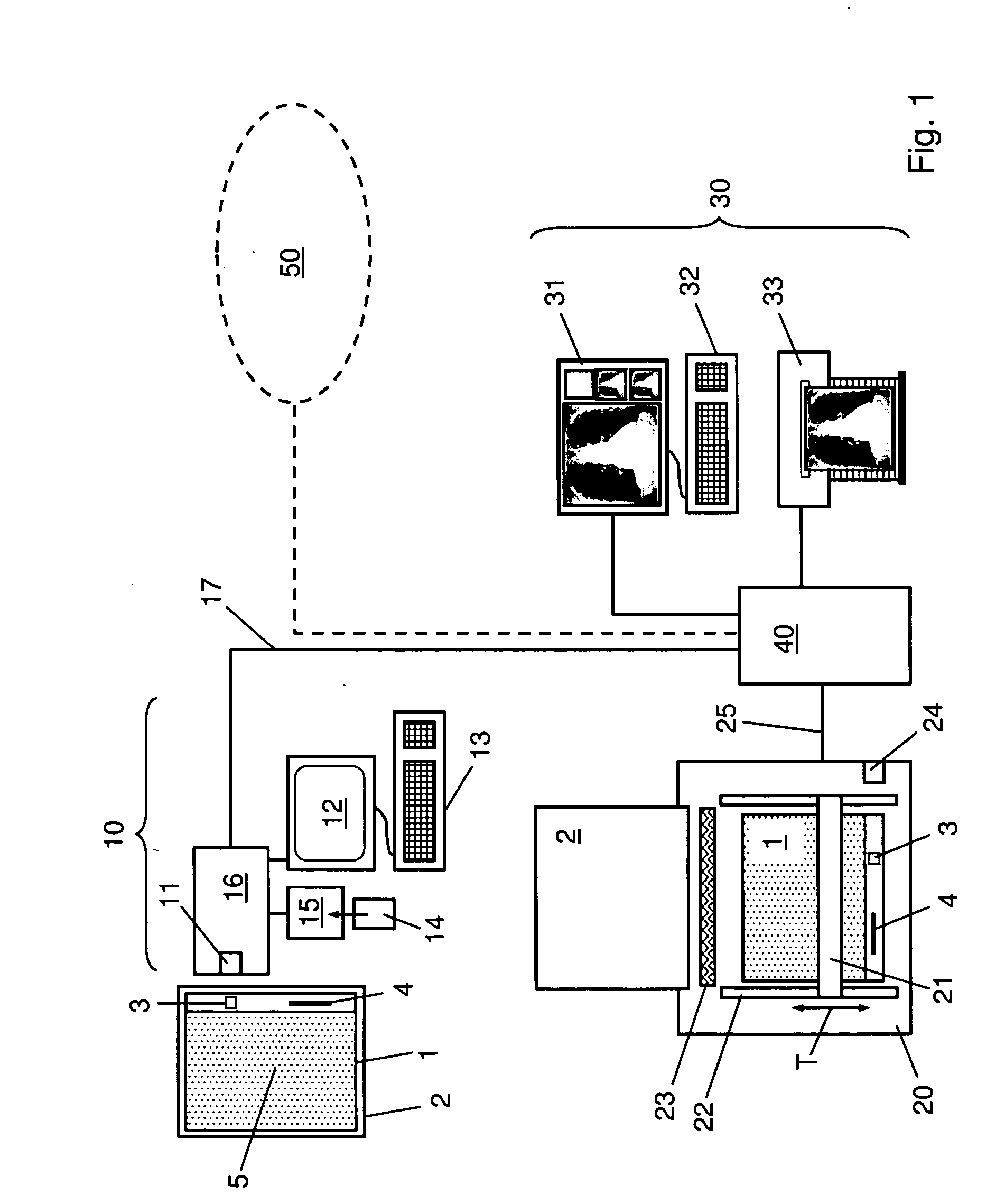 Image carrier for storing X-ray information, and a system for processing an image carrier