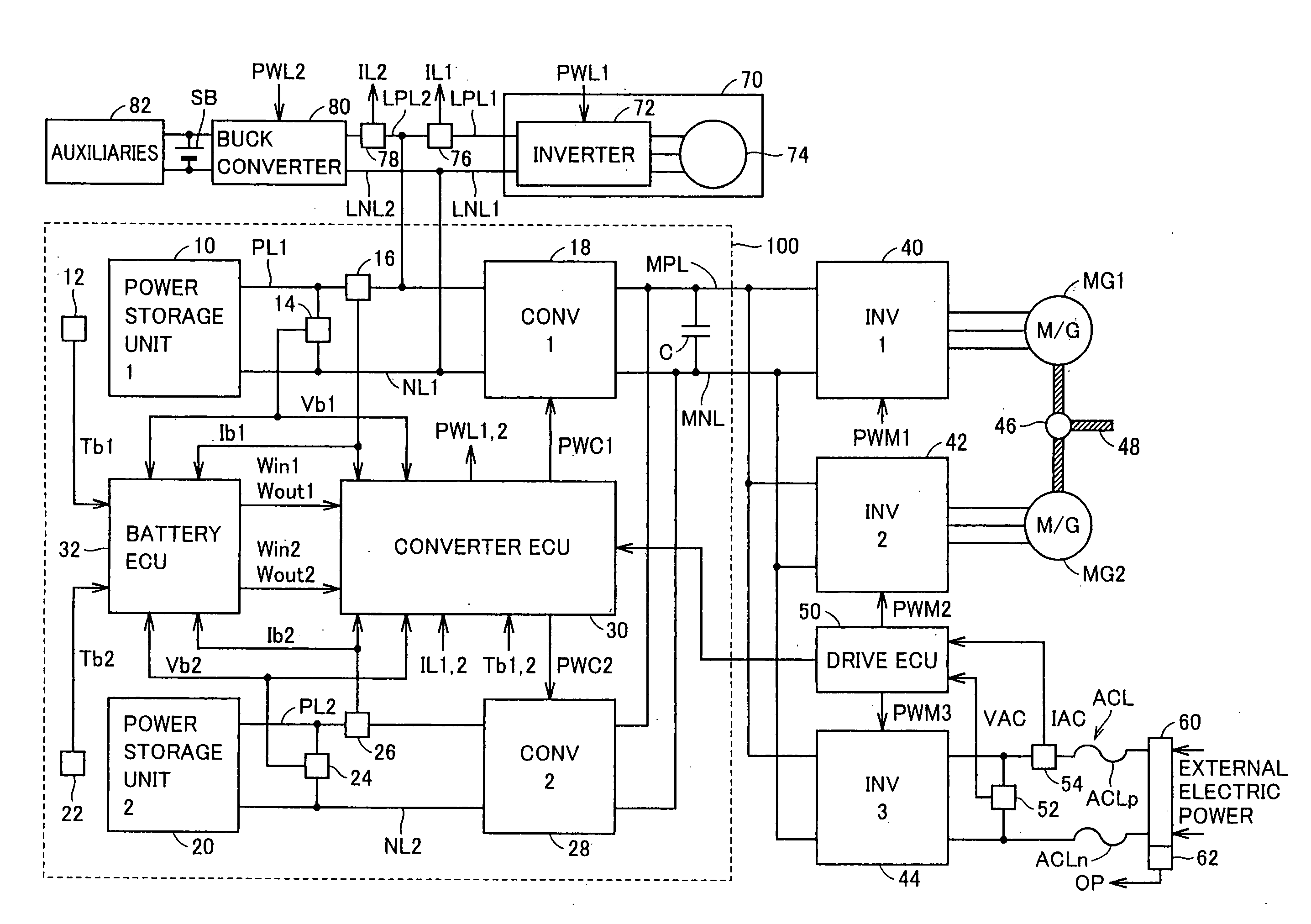 Power supply system and vehicle including the same