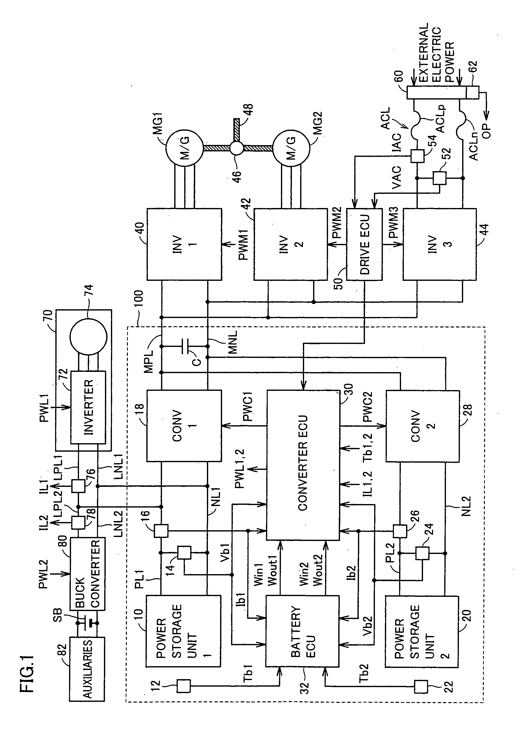 Power supply system and vehicle including the same