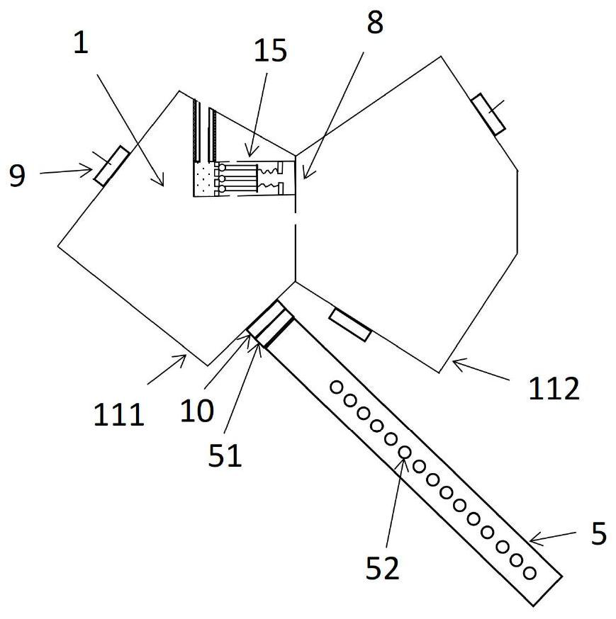 Mechanical supporting device and method for preventing ankle movement sprain