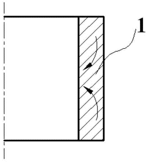 Method for rolling rectangular structural steel ring blank to form irregularly-shaped thin-walled ring part