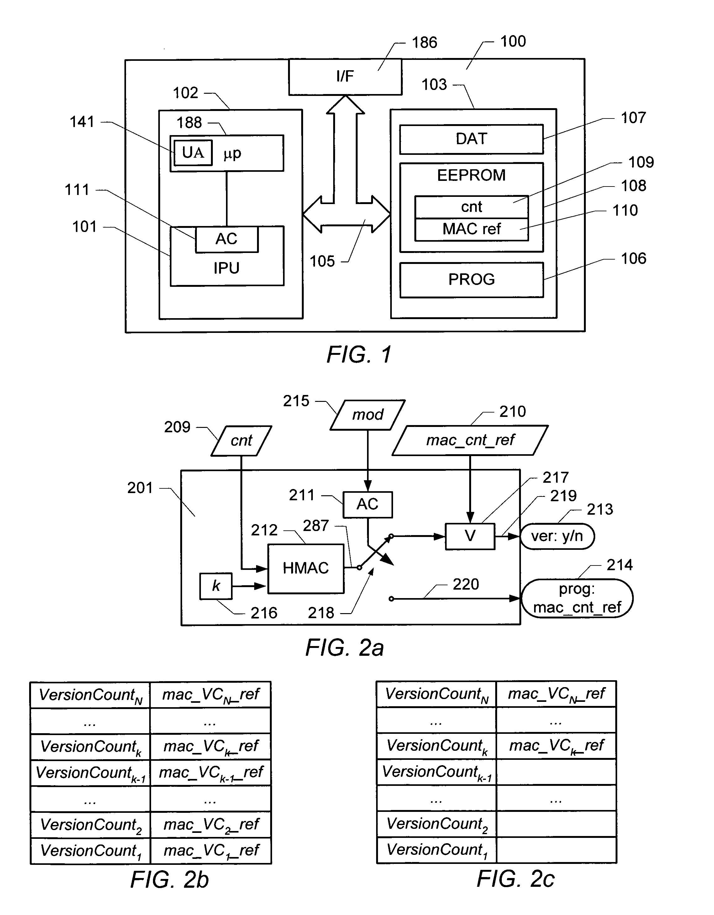 Anti-roll-back mechanism for counter