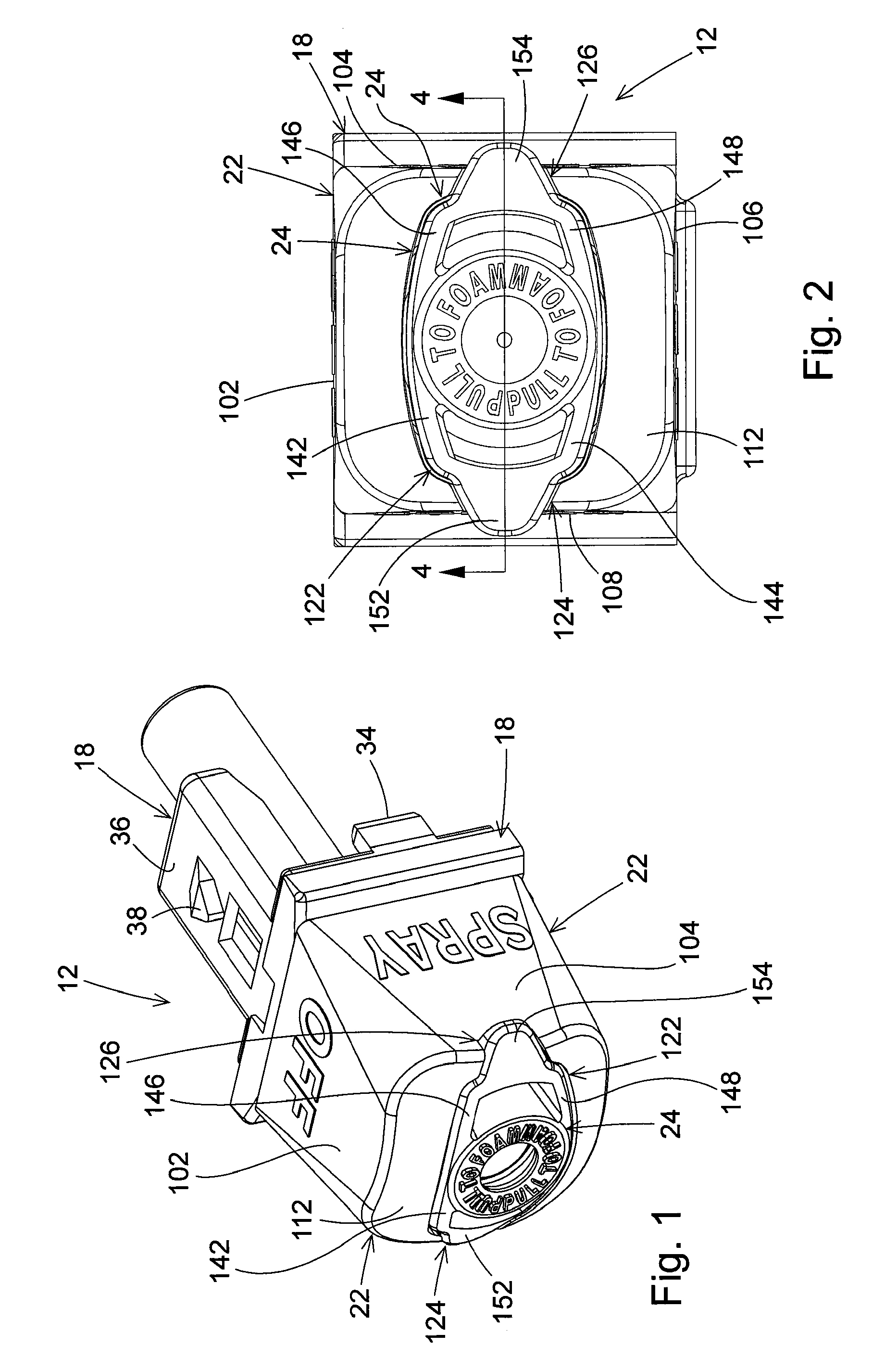 Trigger Sprayer Nozzle Assembly with Pull/Push Foaming Tube