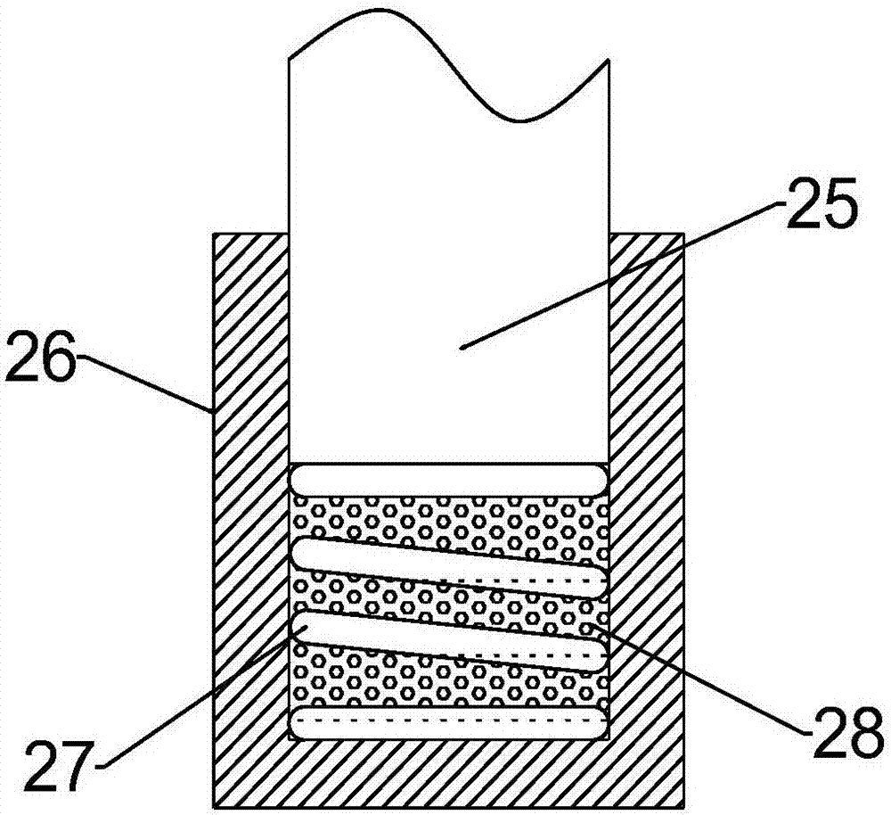 Smashing, classifying and separating device for kaolin raw ore