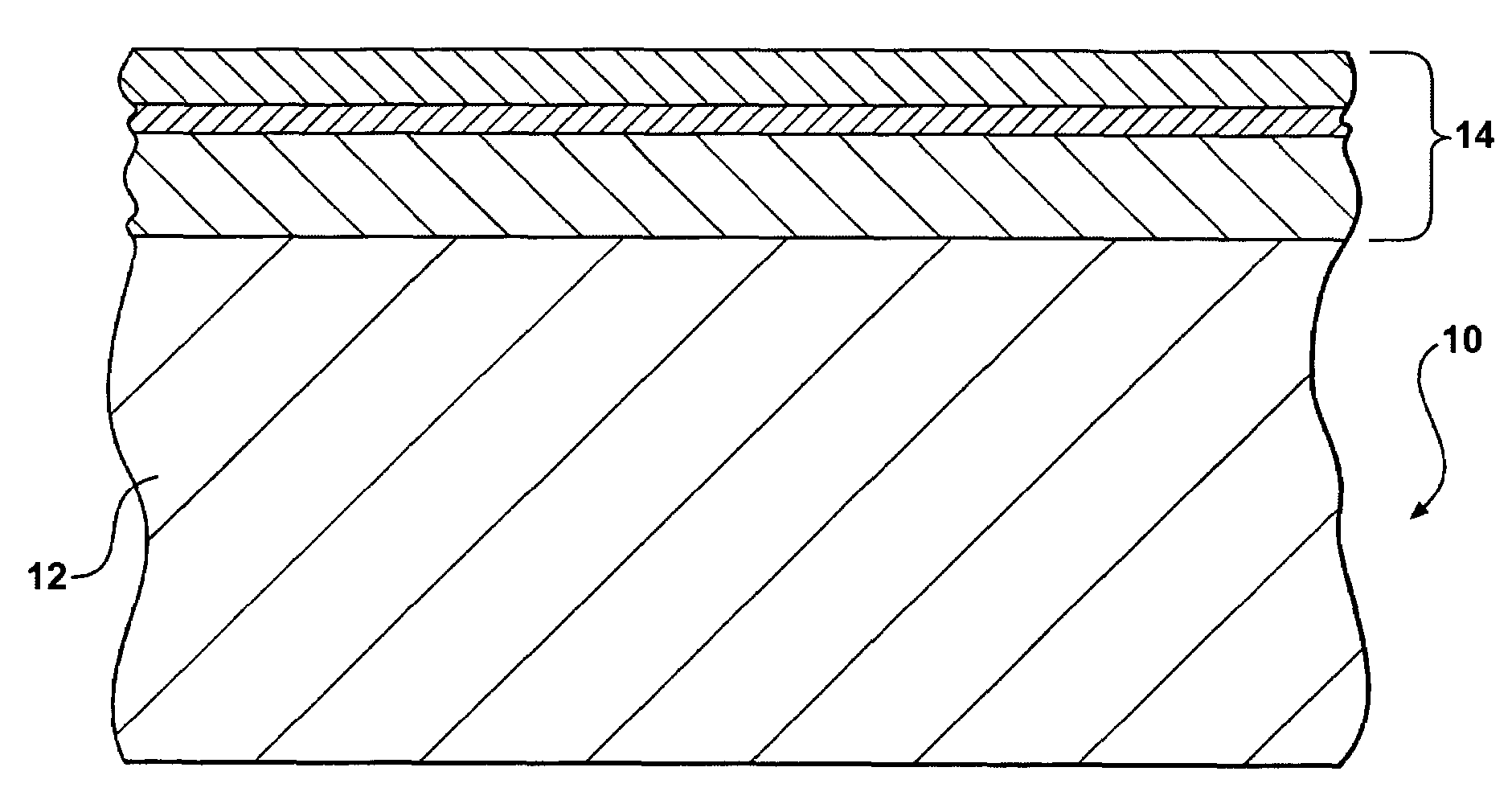 Dual layer diffusion bonded chemical vapor coating for medical implants