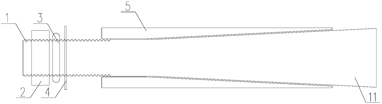 Expansion bolt structure