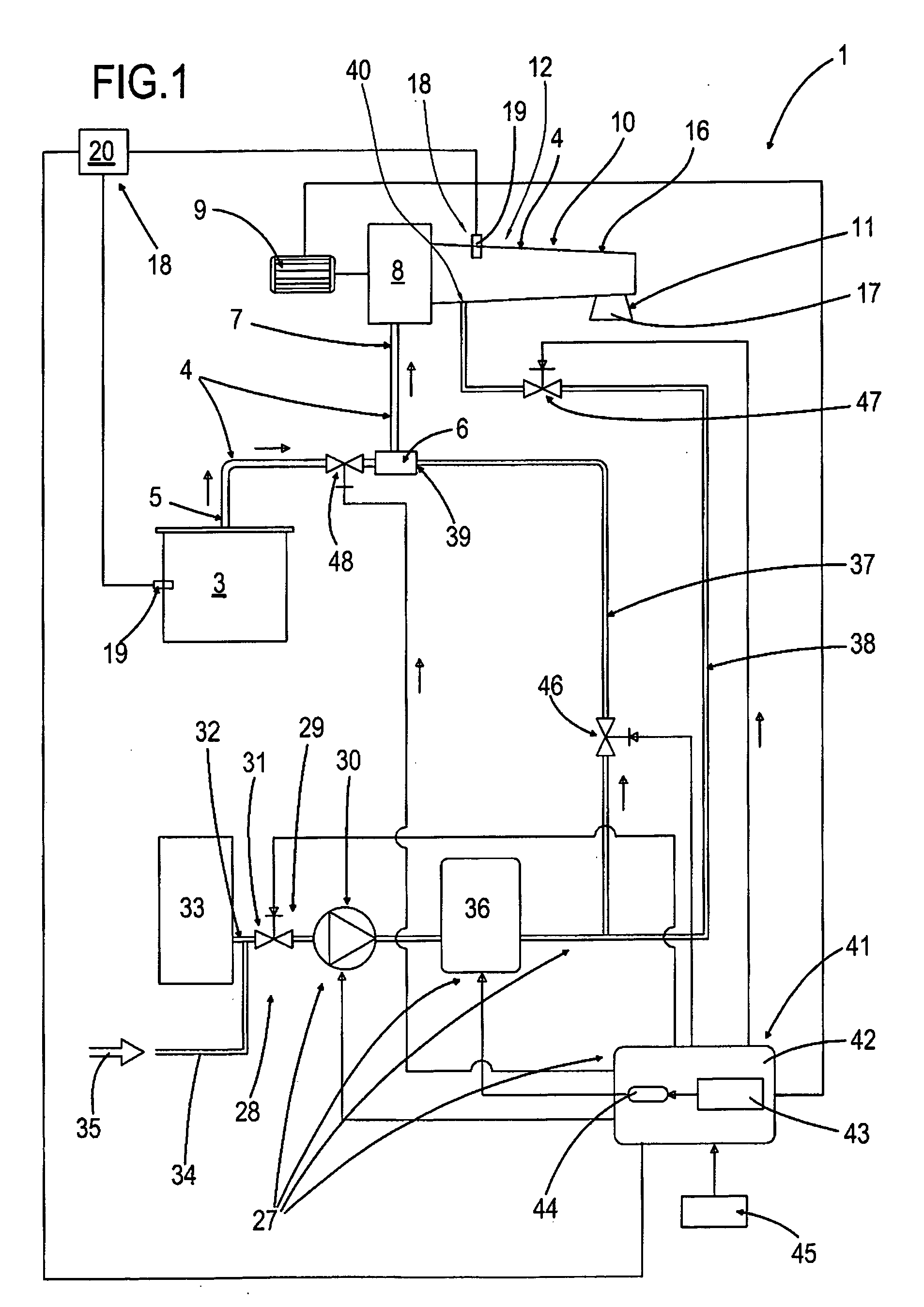 Machine and method for producing and dispensing liquid or semi-liquid consumer food products