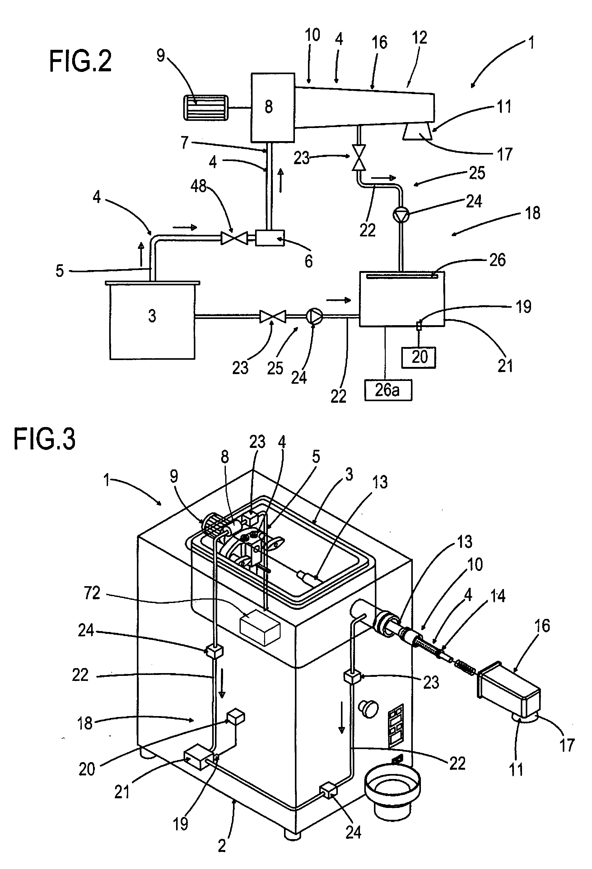 Machine and method for producing and dispensing liquid or semi-liquid consumer food products