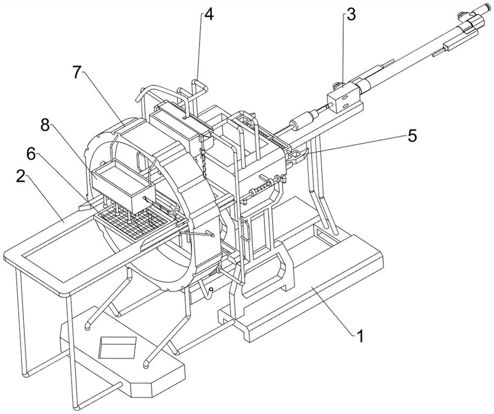 Desilting device for furniture wood preservation