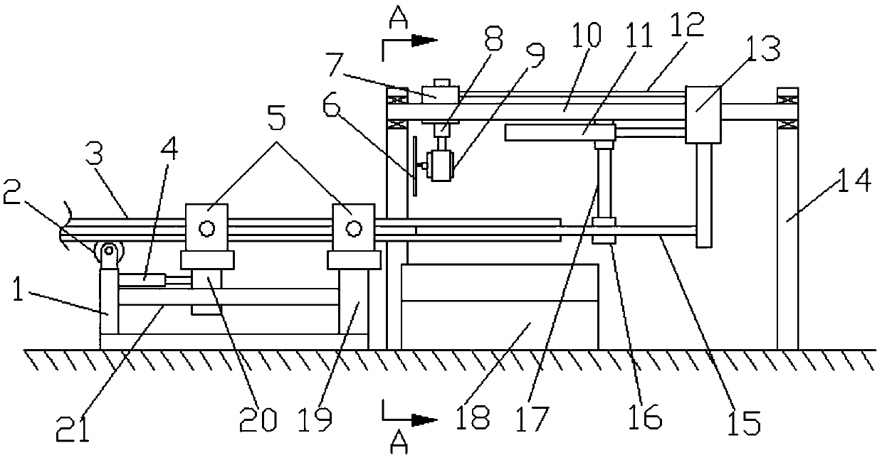 Zero-damage high precision plastic pipe cutting device