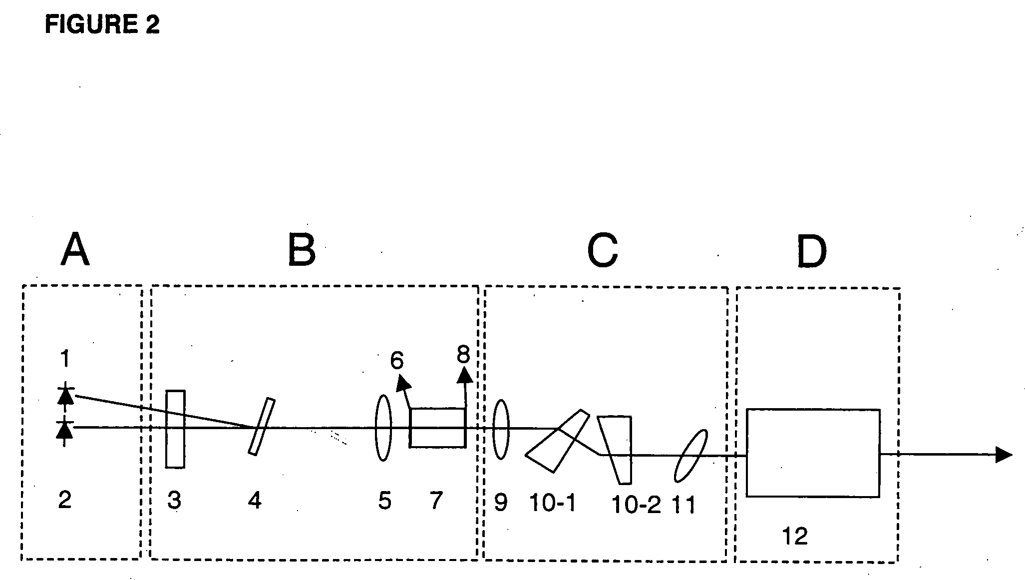 Method for increasing the dynamic range of a cavity enhanced optical spectrometer