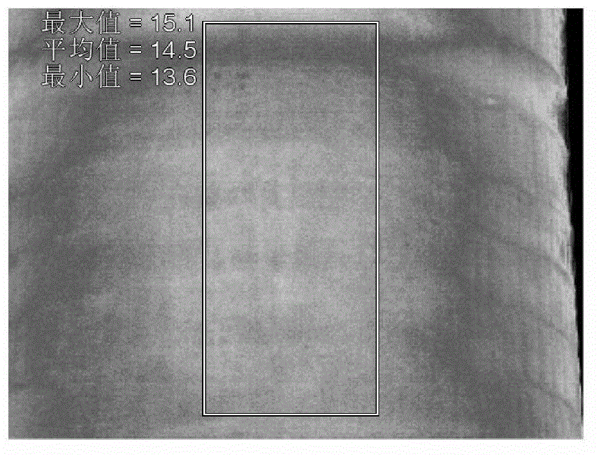 Measuring method of corrosion degree of desulfuration flue gas to chimney