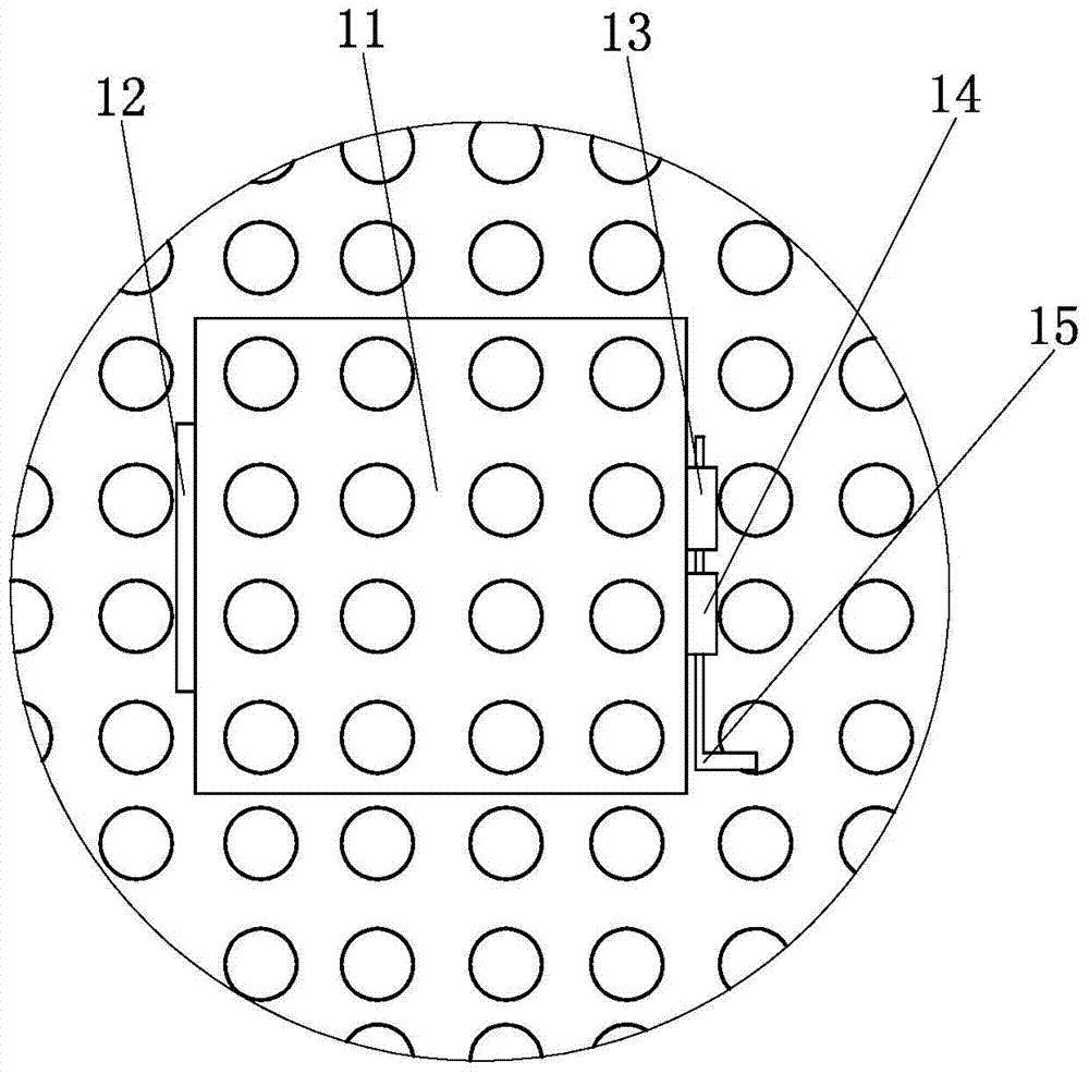 Electric tea screening device