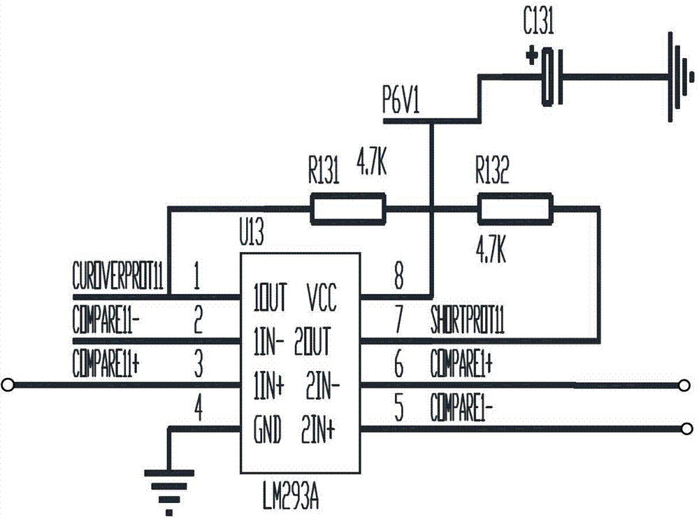 Automatic short-circuit disconnection circuit, adapter plate and electro-hydraulic controller