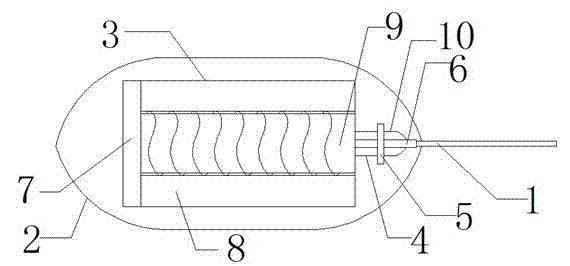 Synchronous generating LED (light-emitting diode) skipping rope and self-power generation and supply method for same