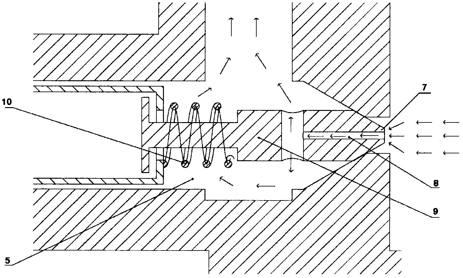 Gas valve device and gas stove