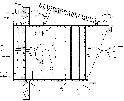 Solar haze air purifier