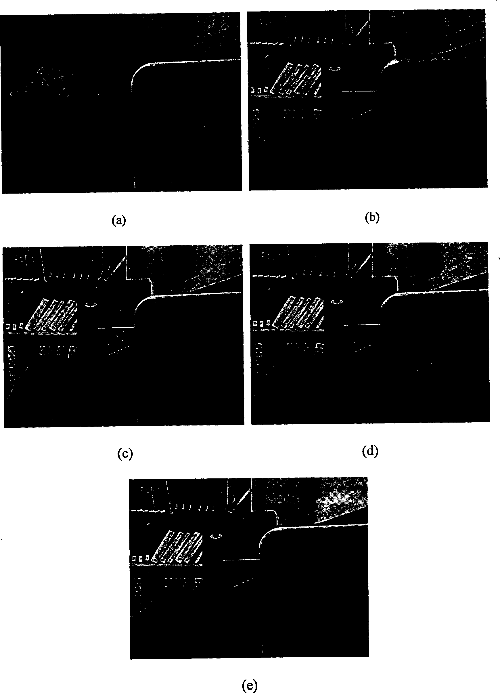 Multiple focus image fusing method based inseparable small wave frame change