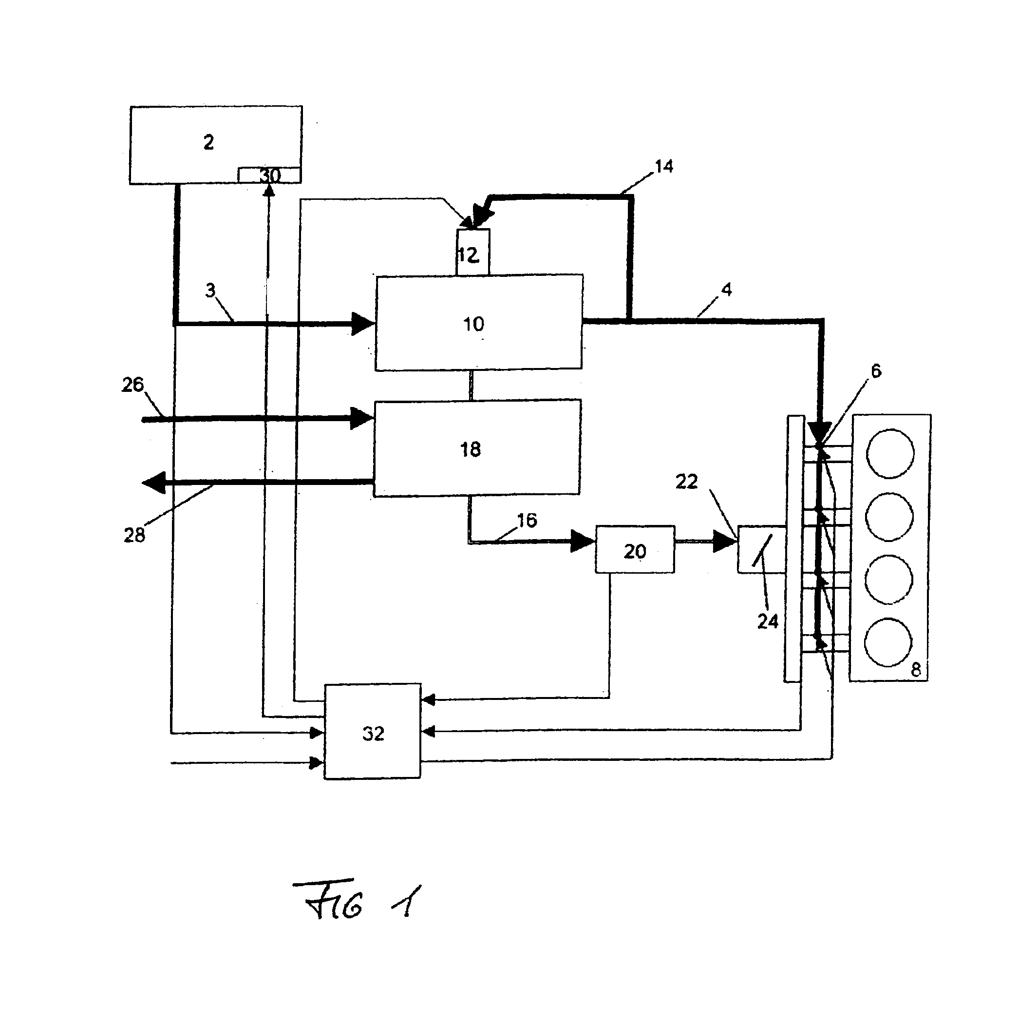 Method of supplying liquid gas to an internal combustion engine, a fuel supply system and a fuel supply aggregate