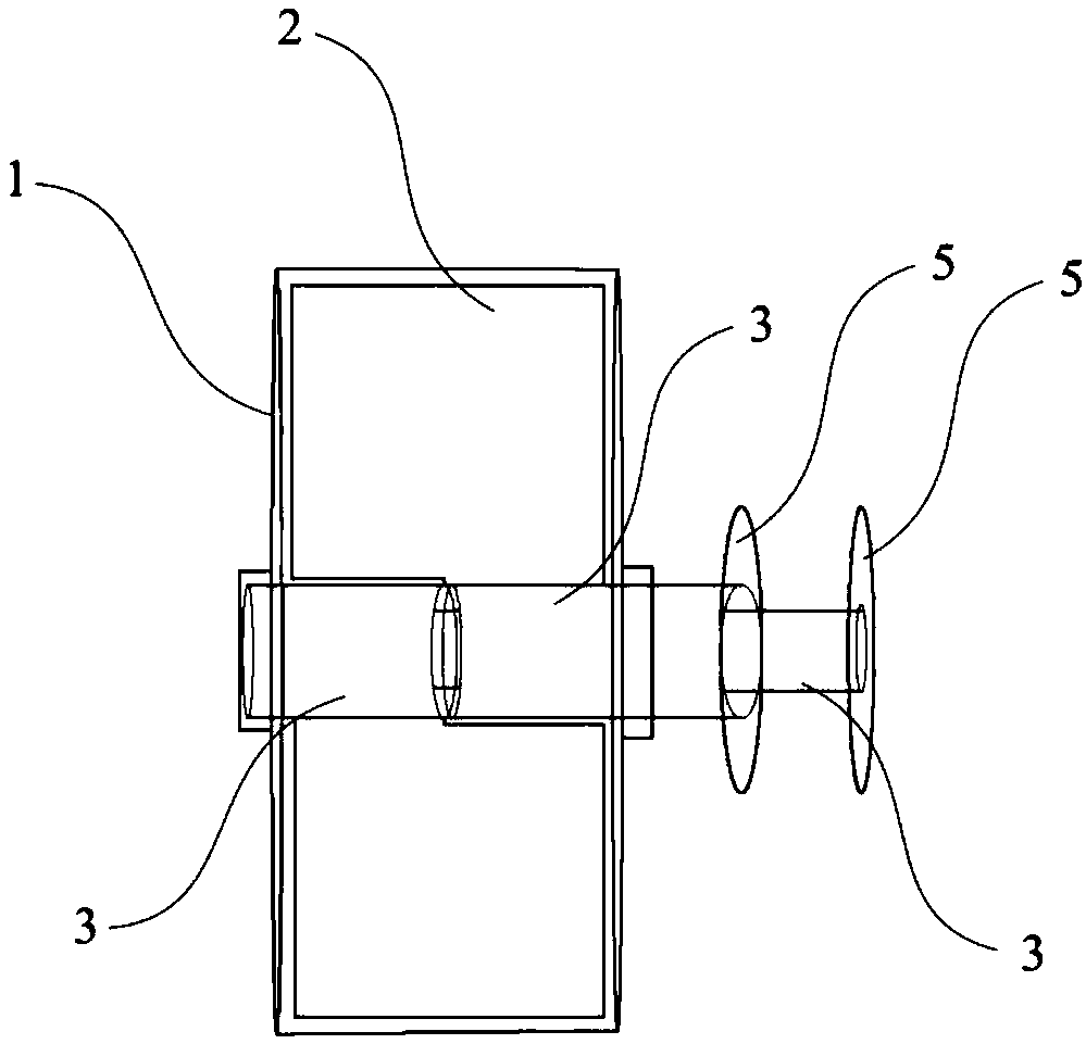 wheeled rotary compressor