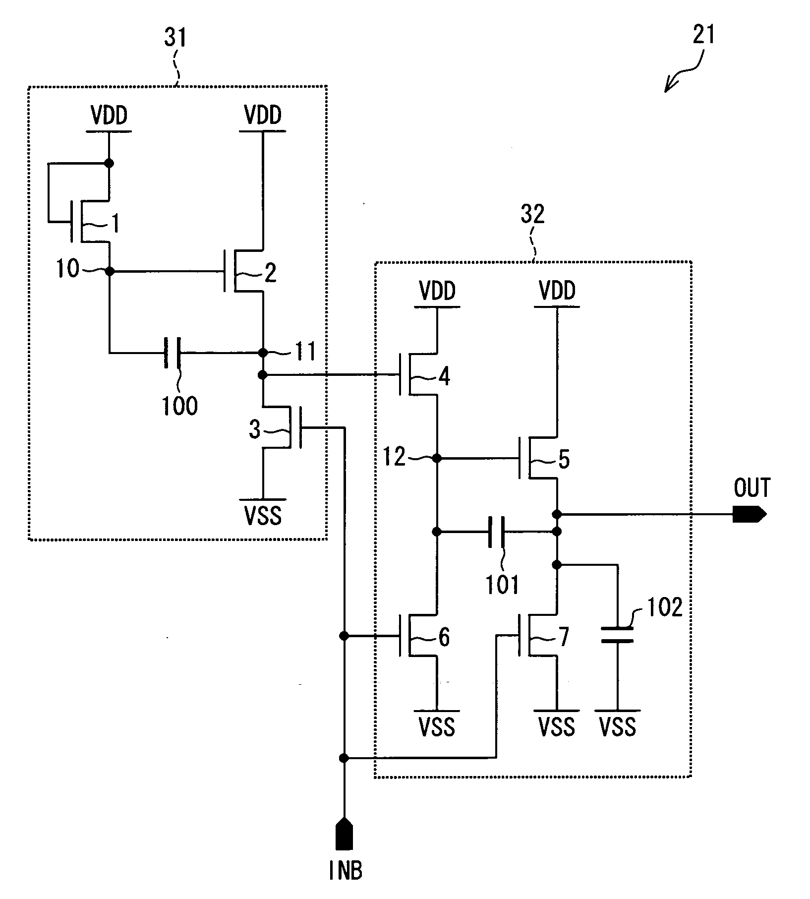 Buffer and display device