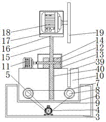 Machining device for cement machining cylindrical equipment