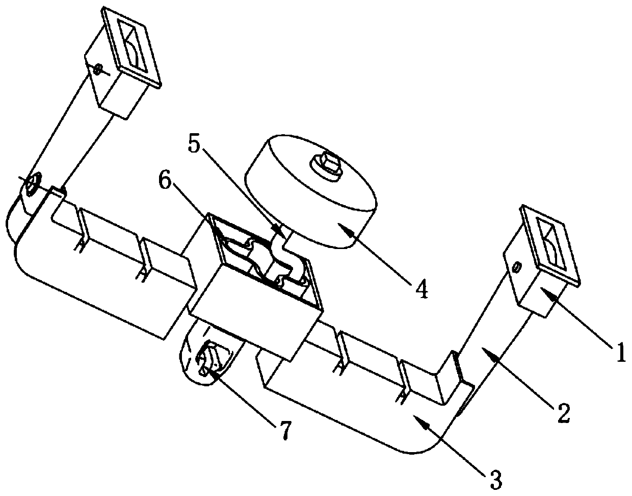 Clothes hanger with swinging function and clothes care machine comprising clothes hanger