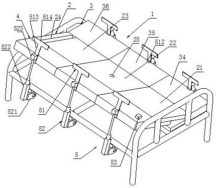 Automatic turning-over device