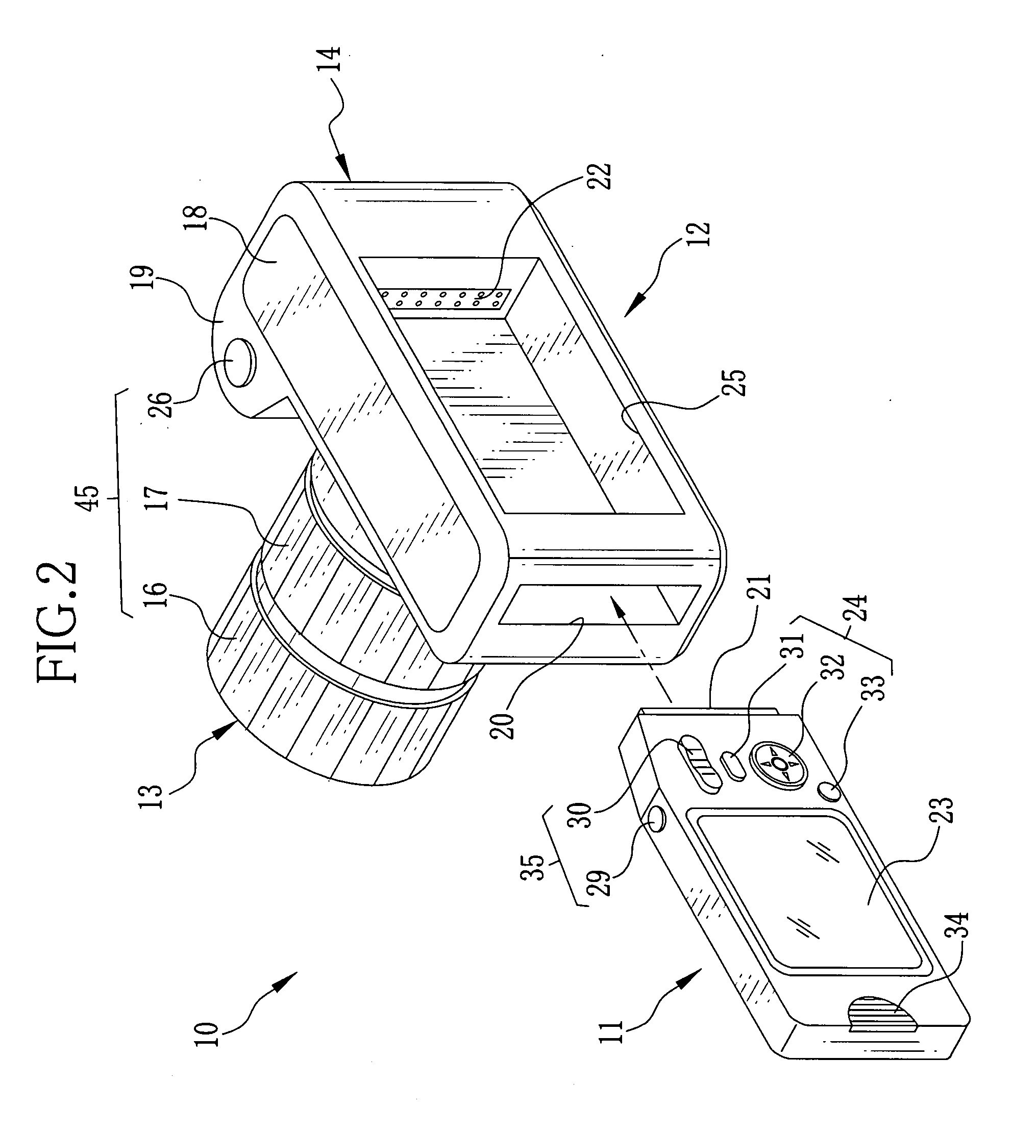 Camera and lens unit