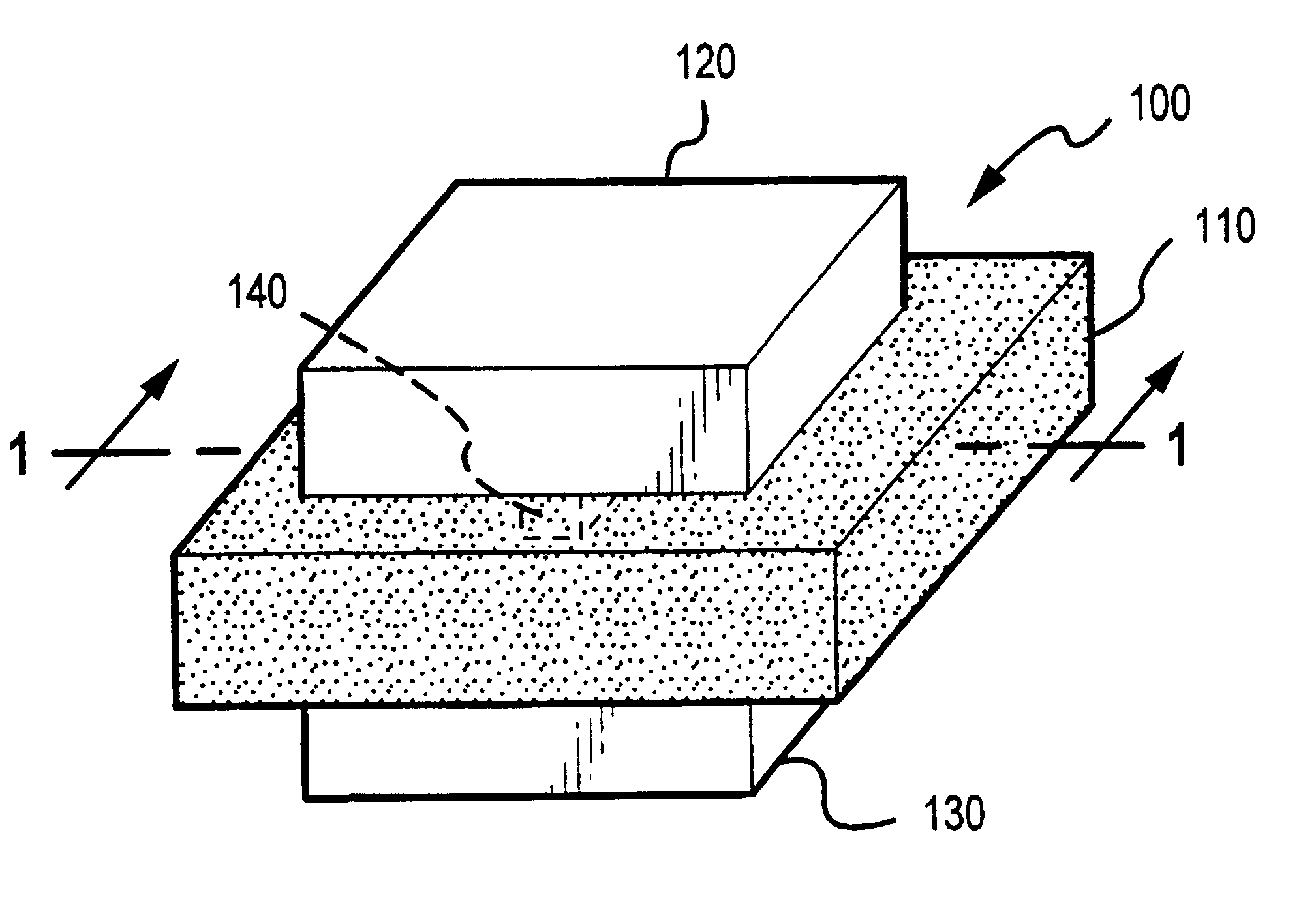 Programmable sub-surface aggregating metallization structure and method of making same