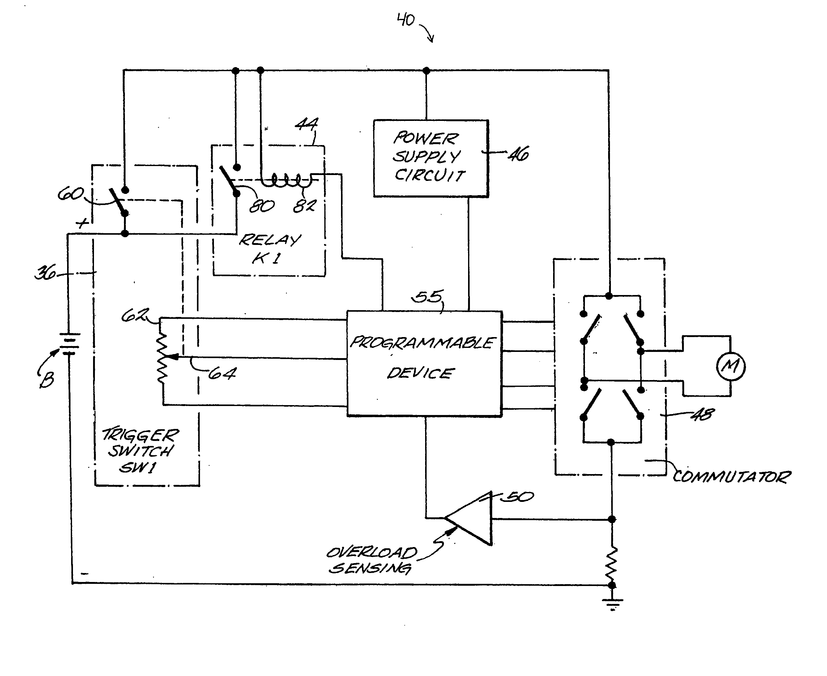 Power tool and motor controller