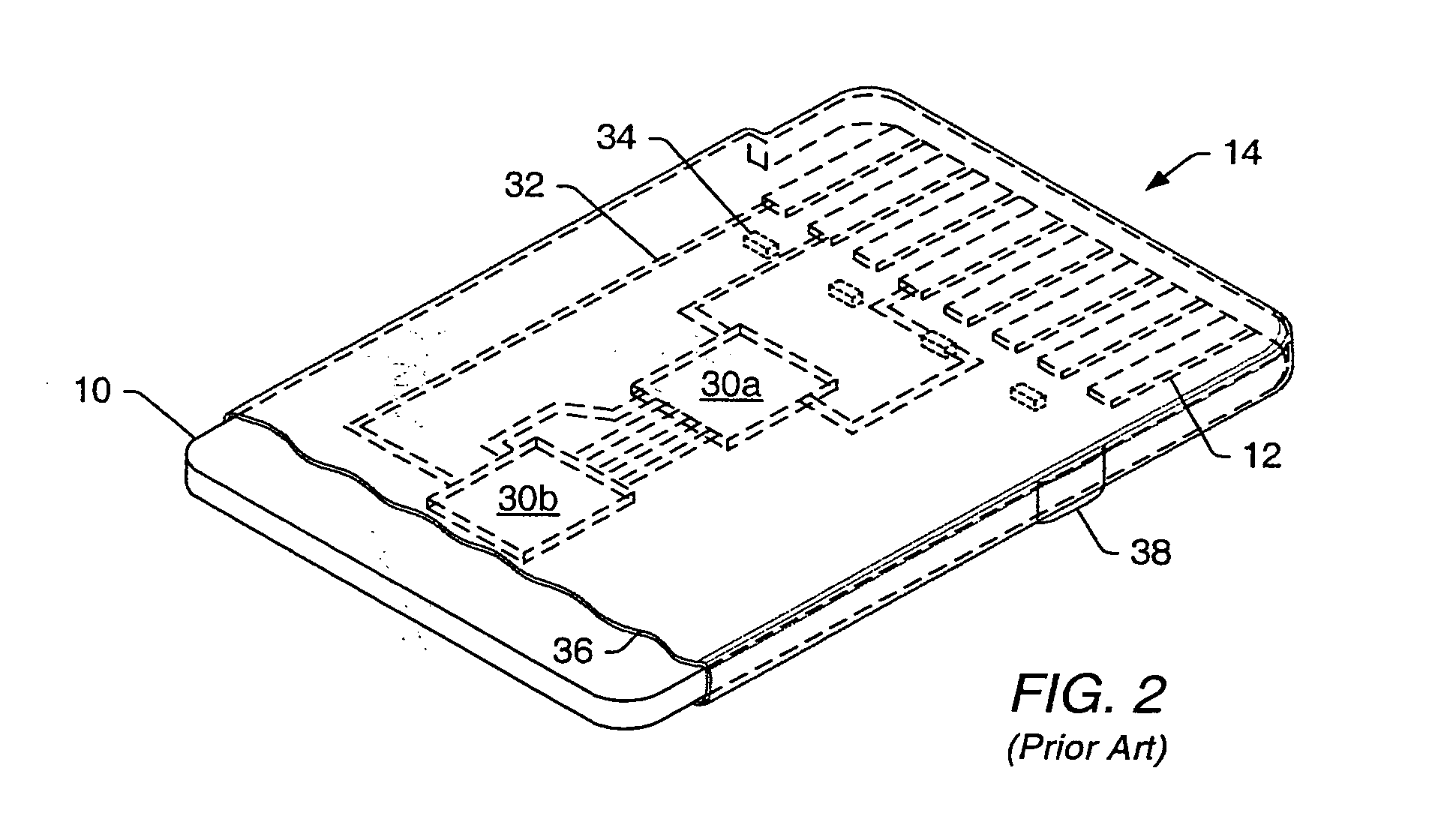 Memory module having interconnected and stacked integrated circuits