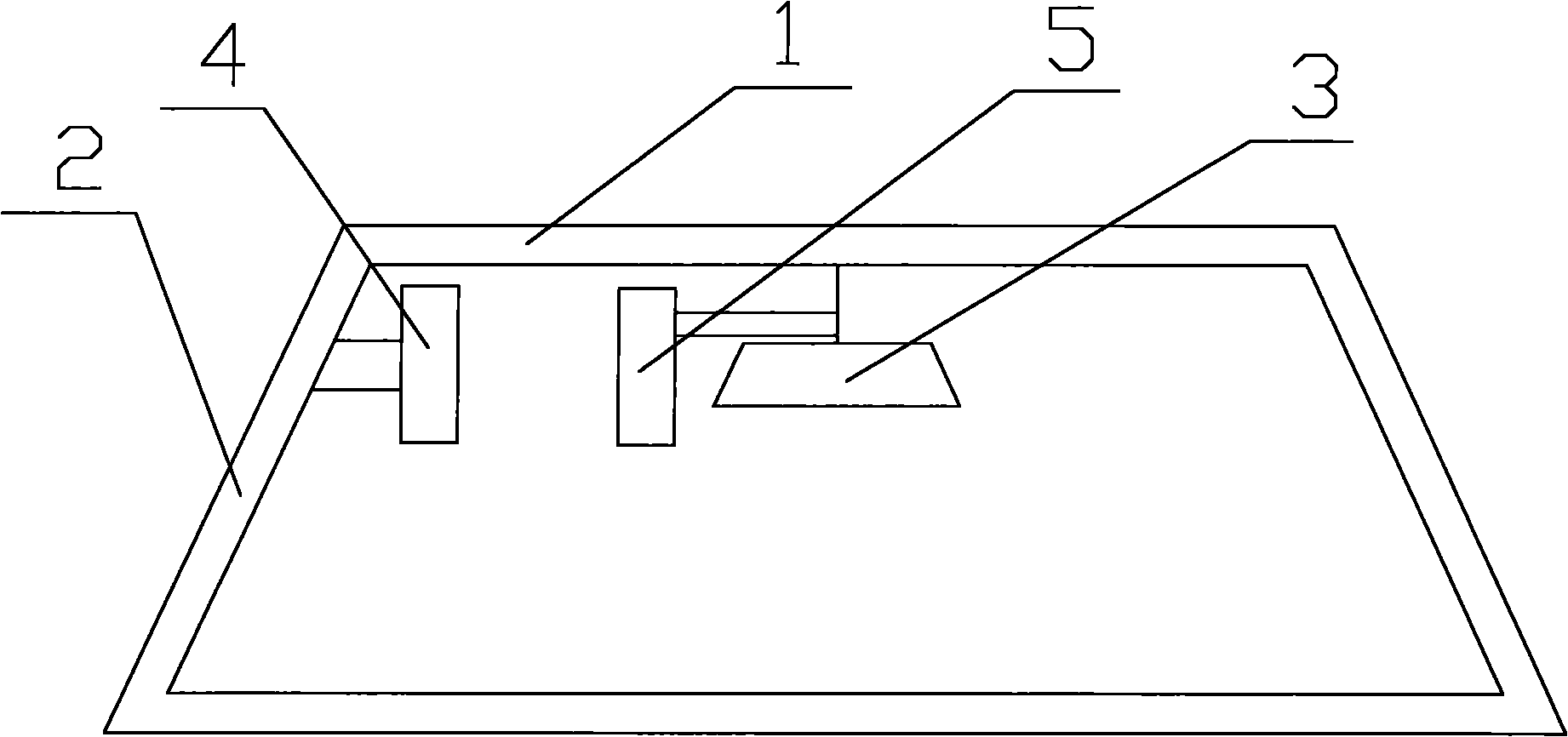 Automobile capable of eliminating automotive front pillar blind spots