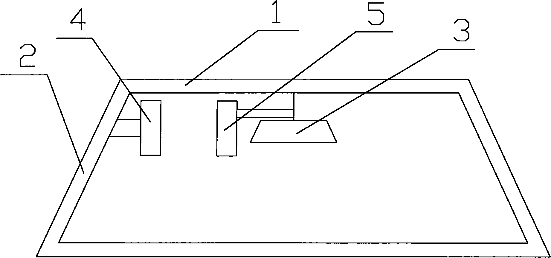 Automobile capable of eliminating automotive front pillar blind spots