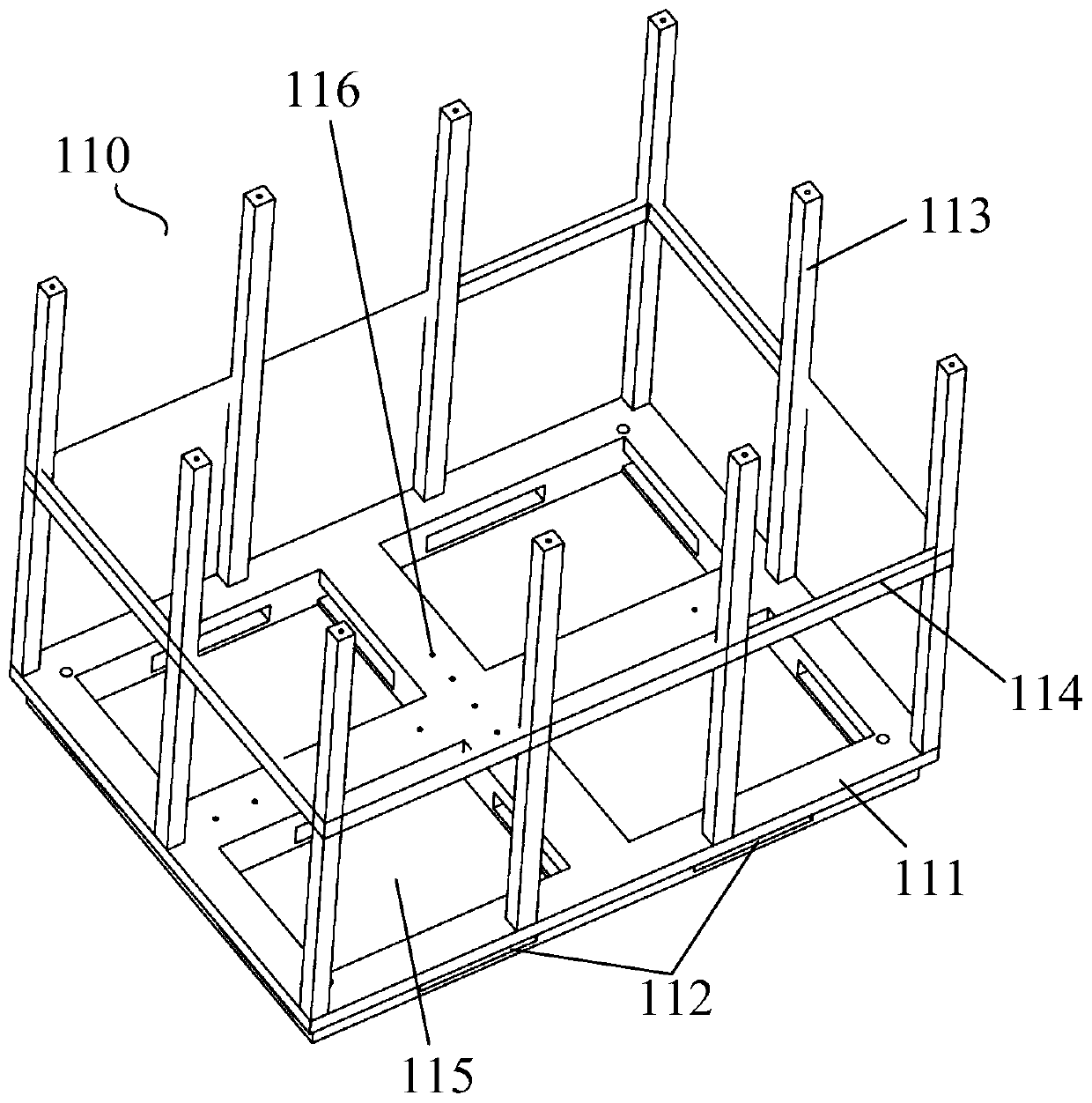 Smoked sheet turnover box