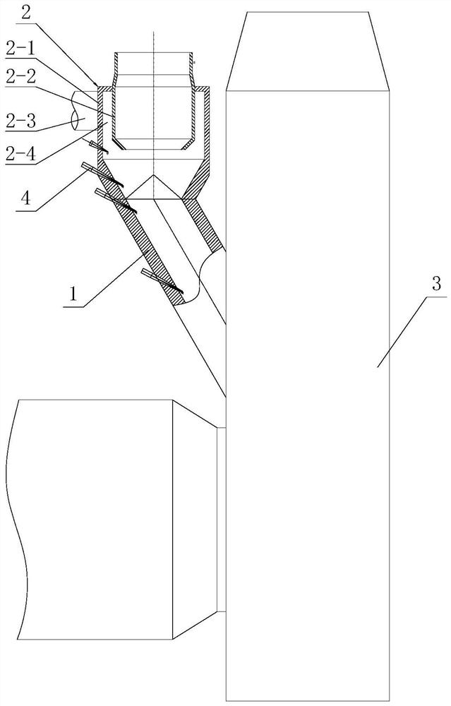 Bypass air release quench chamber device