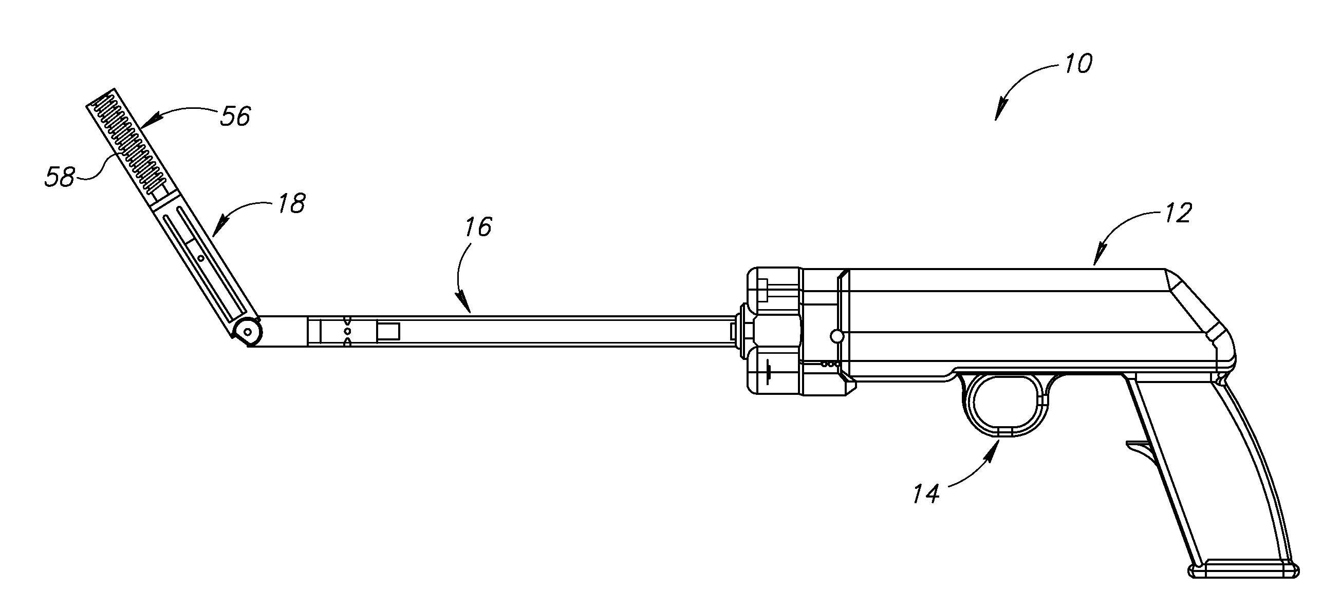 Device and method for applying rotary tacks