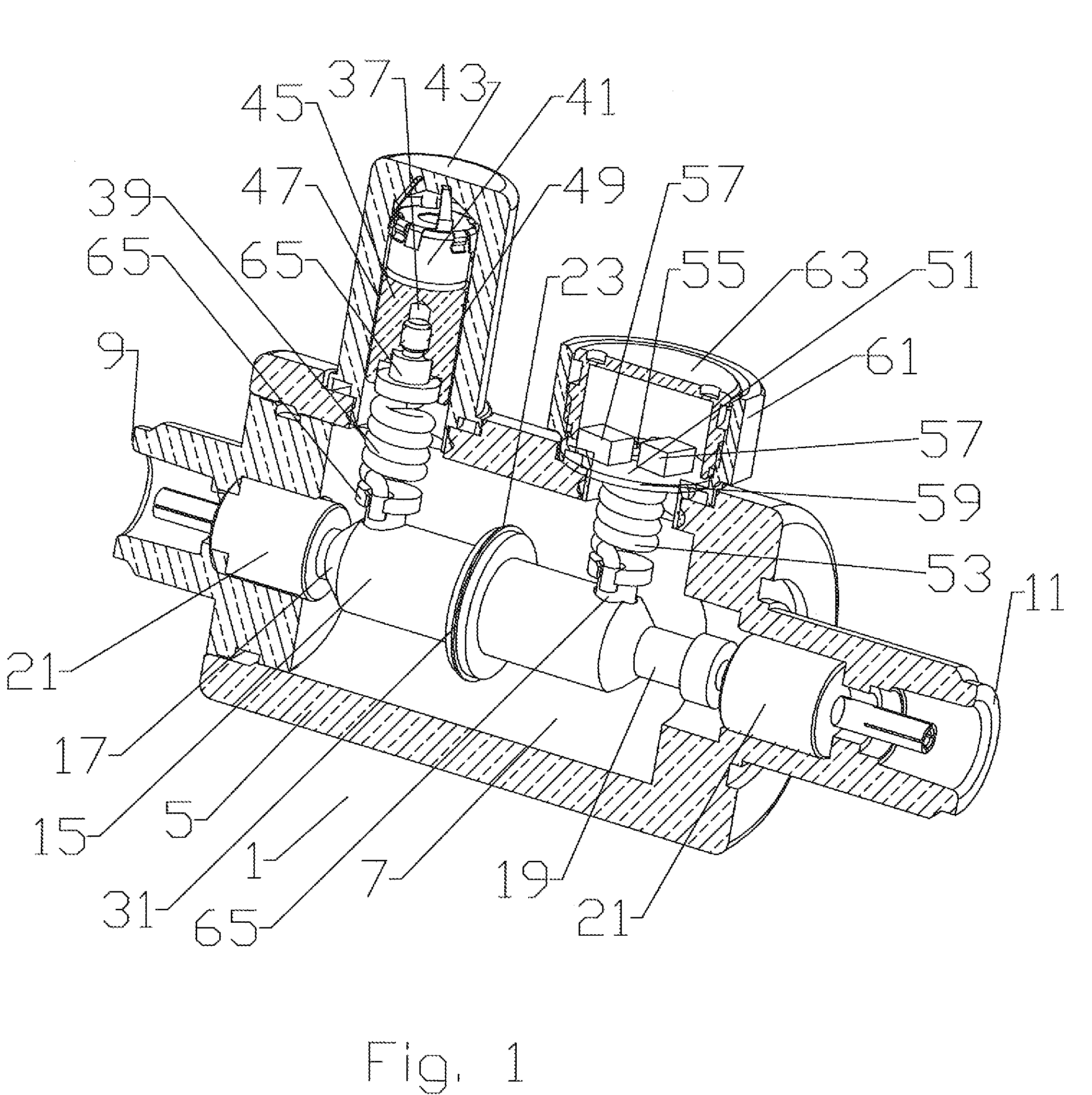 Coaxial In-Line Assembly