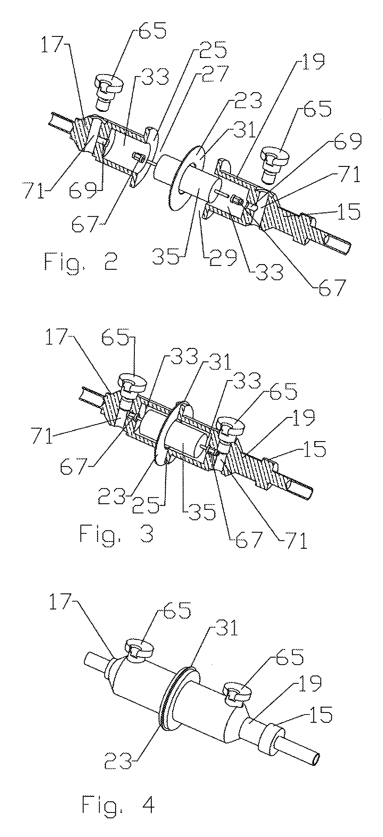 Coaxial In-Line Assembly