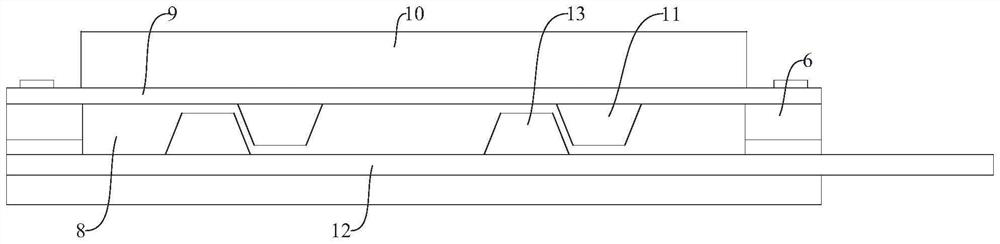 Quick-release type cloth rolling and cutting device for cloth rolling machine