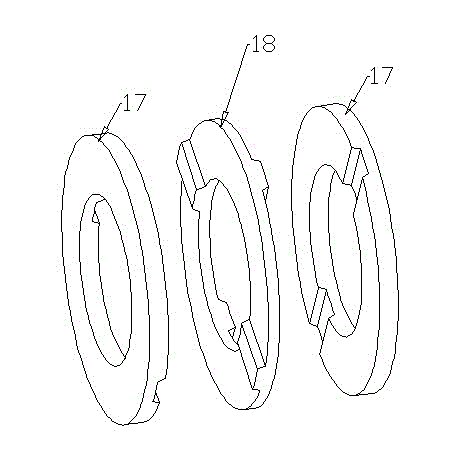 Numerical-control dual-rotation milling head for three-coordinate measuring machine