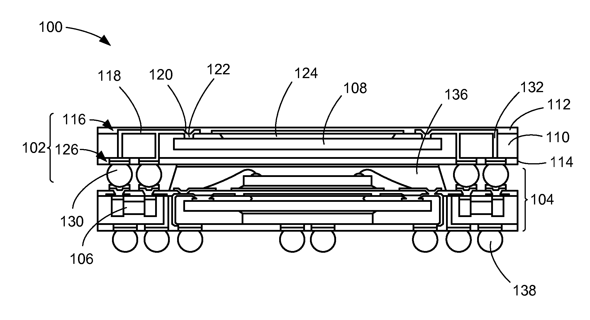 Embedded integrated circuit package-on-package system